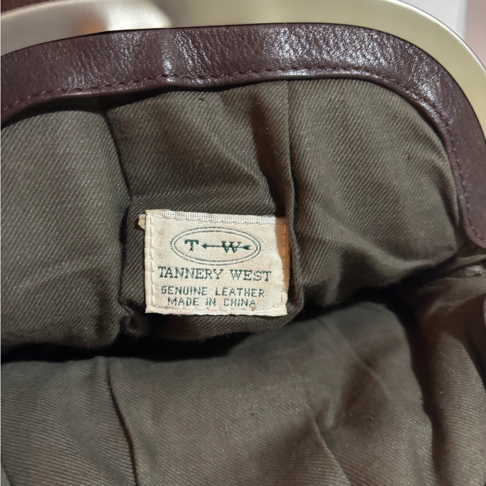 Tannery West Chic Brown Leather Women's Backpack - Picture 4 of 5